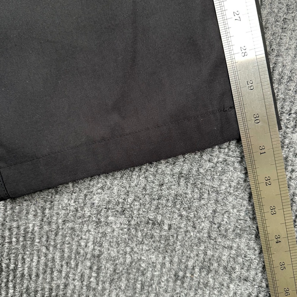 Eddie Bauer Rainier Tech Pants Mens 40x30 Black Outdoor Hiking Nylon Spandex - Picture 8 of 11